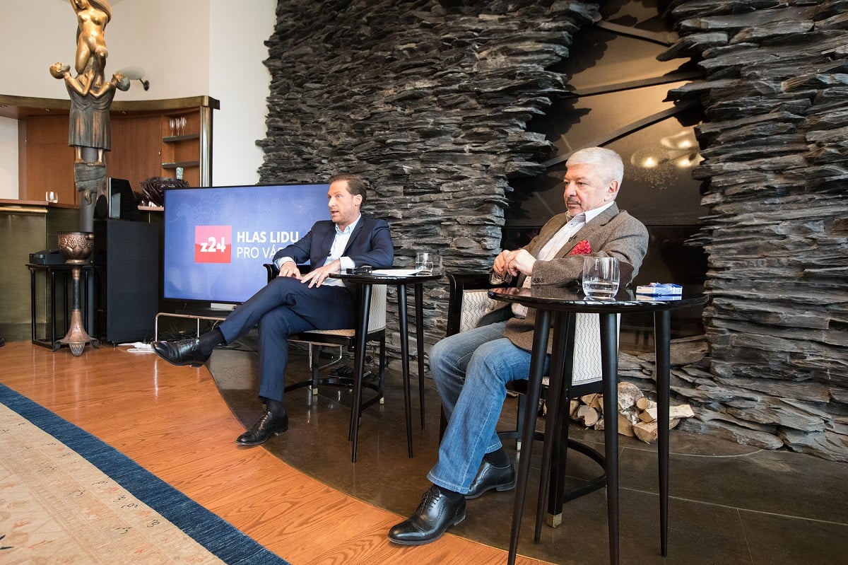 Tisková konference chystané zpravodajské televize Z24 2/2