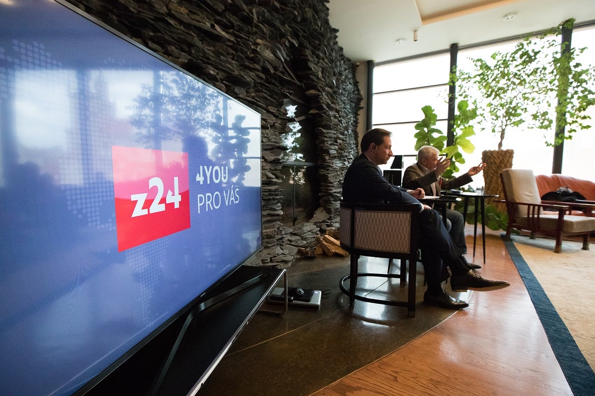 Tisková konference chystané zpravodajské televize Z24 2/2