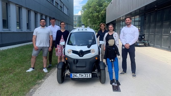 Autonomní vozítko THI