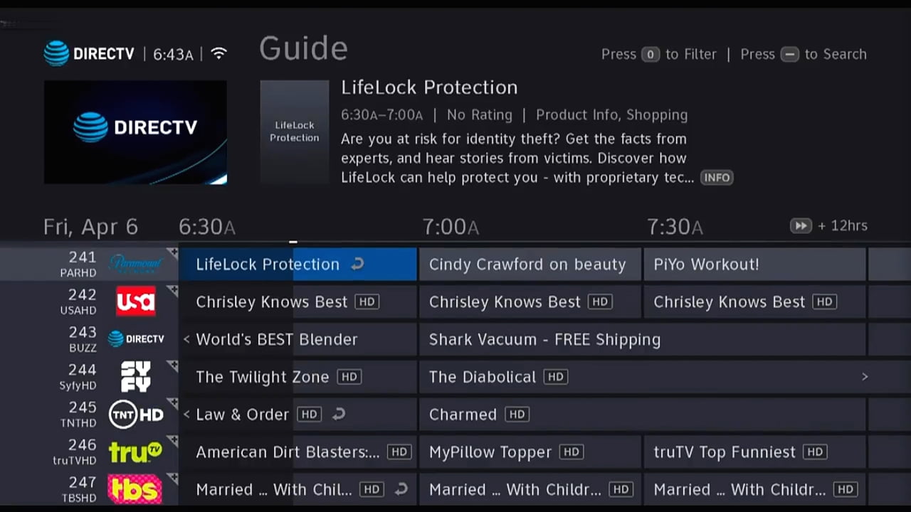 DIRECTV - Programový průvodce 2/2