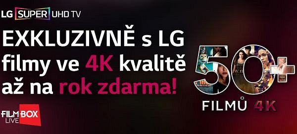 Promo na stránkách LG. Povšimněte si především nápisu „Super UHD TV“. Nepřipomíná vám to jednu konkurenci?