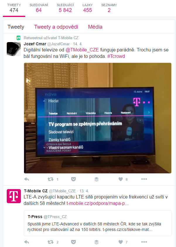 T-Mobile měl odpolední výpadek sítě. S komunikací to nepřeháněl