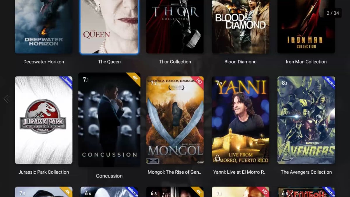 Zidoo Z1000 - Poster Wall