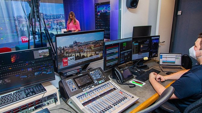 Studio internetového vysílání TV Nova