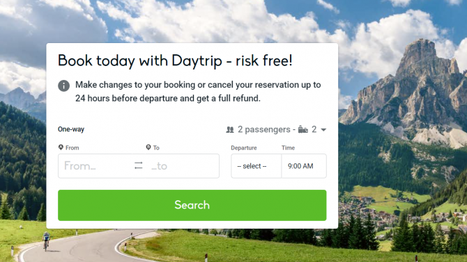Daytrip - startup