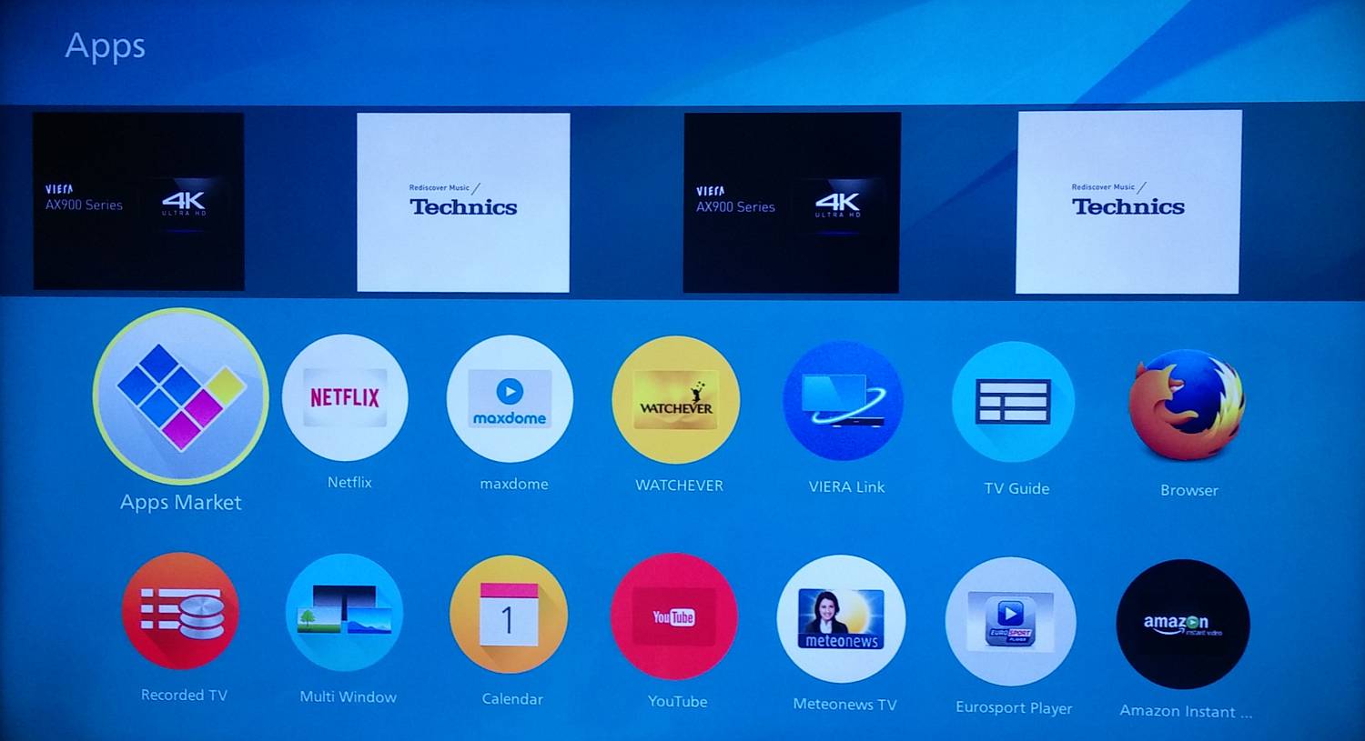Firefox OS TV - Home Screen 2.0