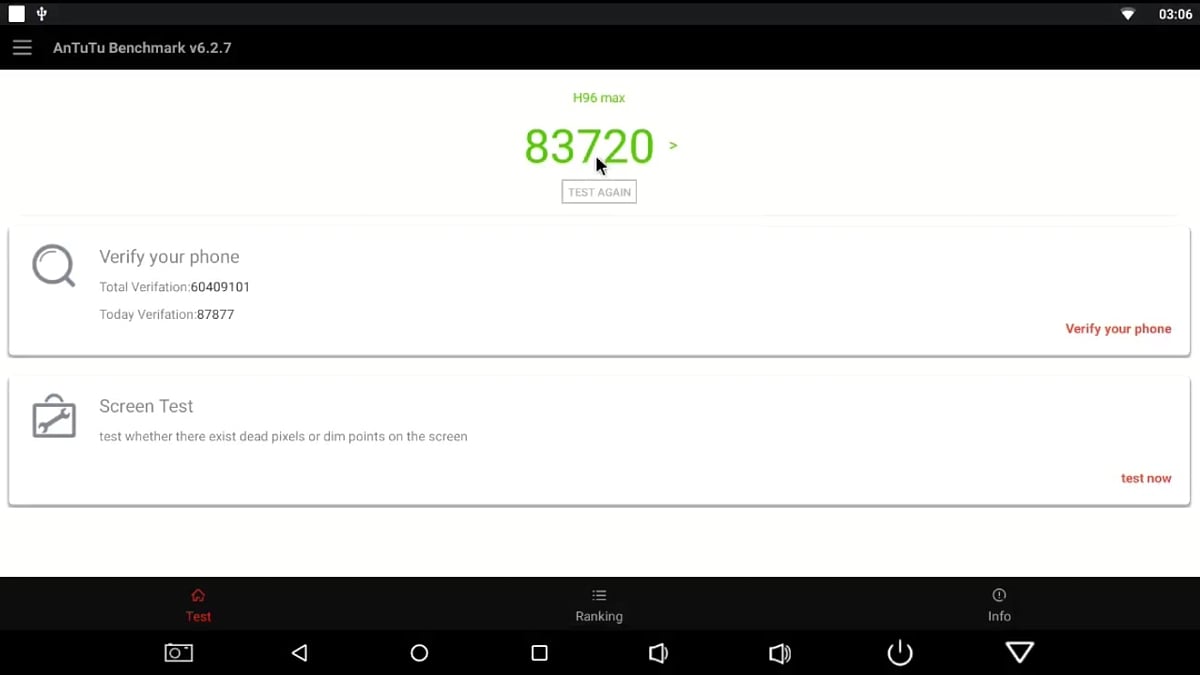 Benchmarky a Root info / Android 7