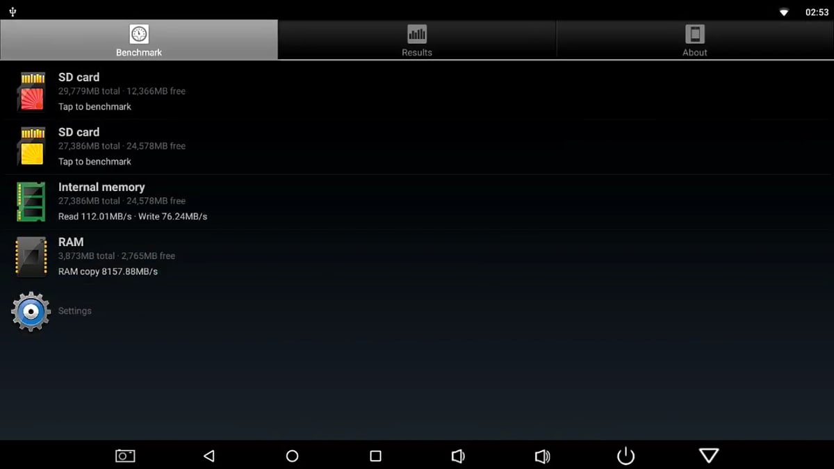Benchmarky a Root info / Android 7