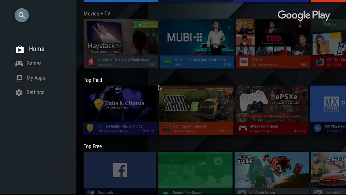 Mecool M8S Pro L - Google Play Store