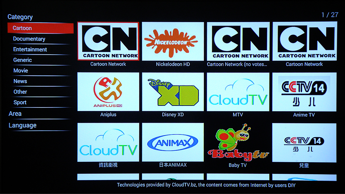 DI-WAY K1 AND-4 DVB-T2 Quad Core