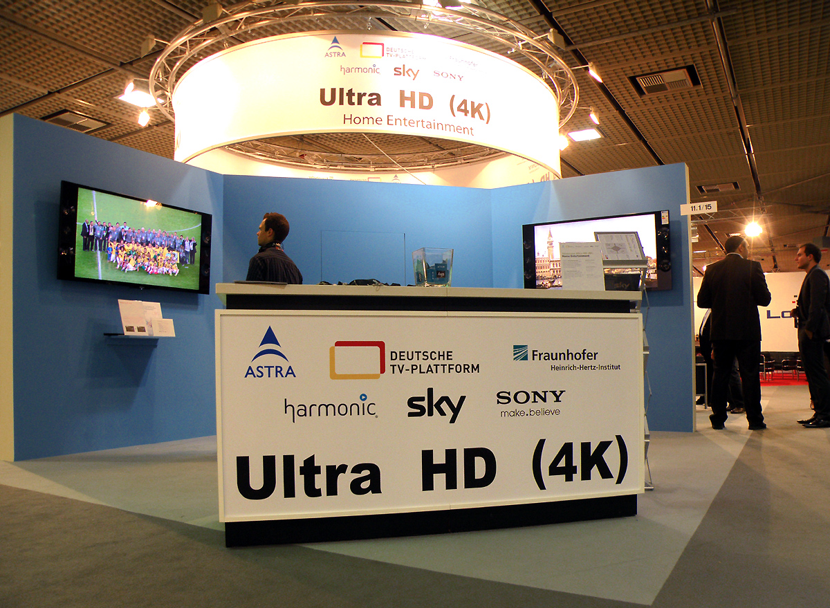 Prezentace distribuce Ultra HD signálu na veletrh IFA 2013