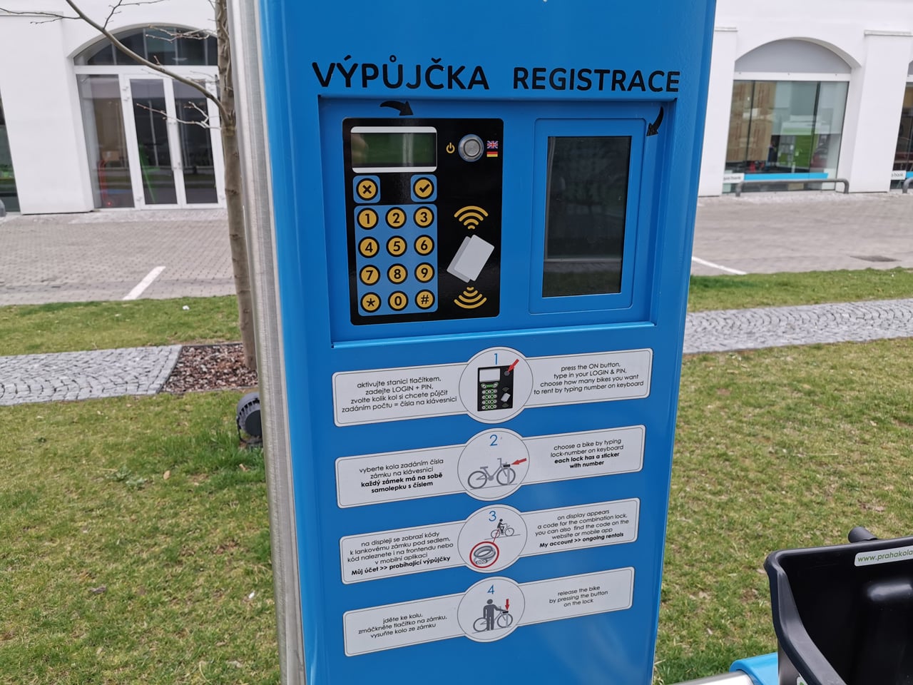 Základní sdílená kola Homeport v Praze