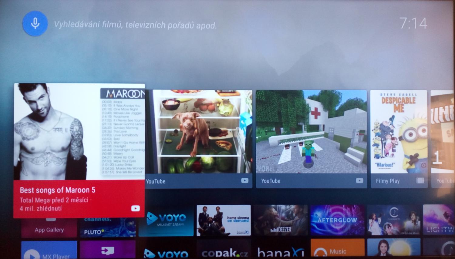 Doporučené položky.