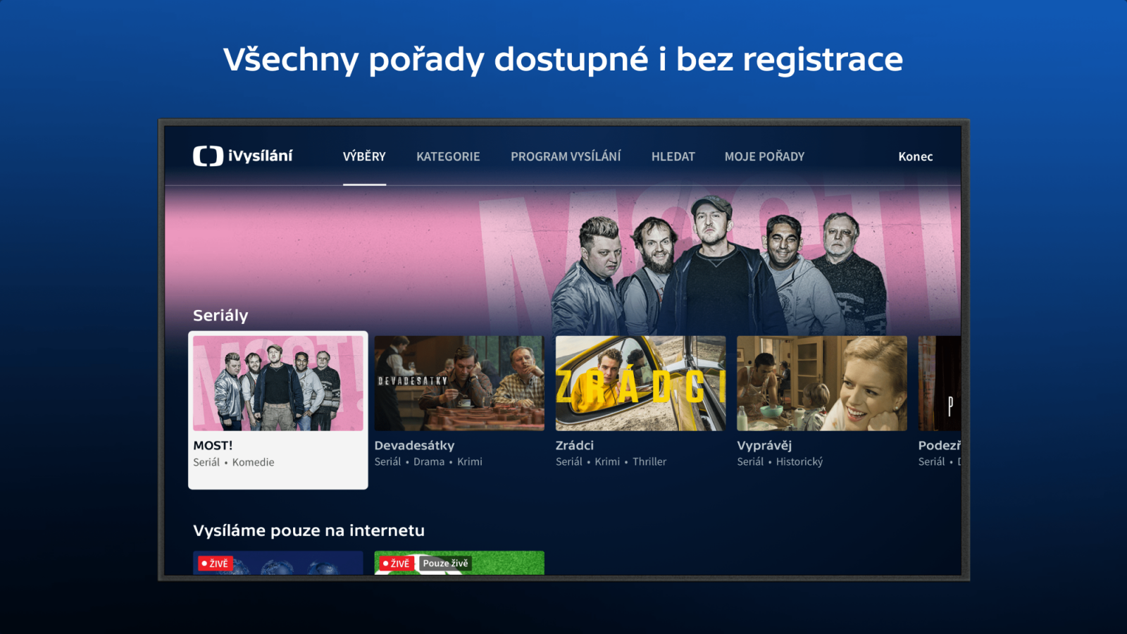 iVysílání v Android TV