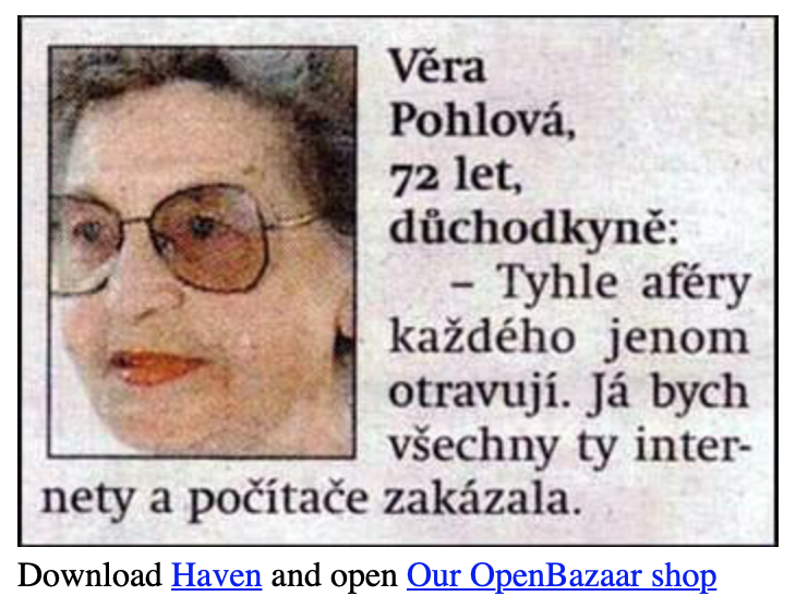 Anonymní české SIM karty na platformě OpenBazaar