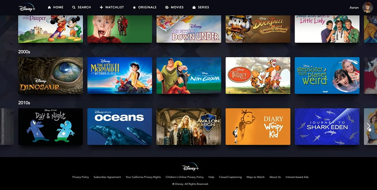 Disney Through the Decades