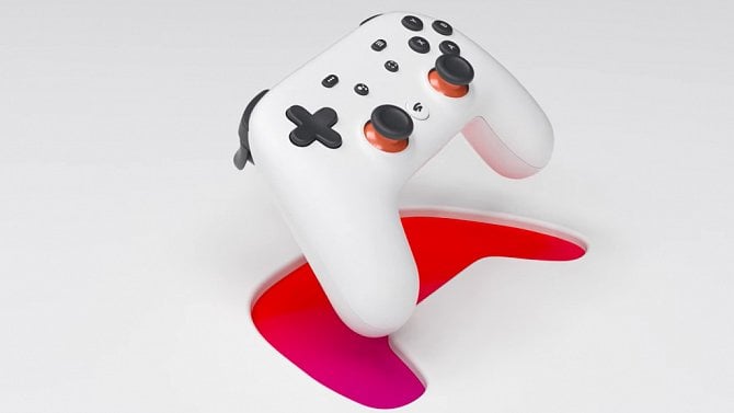 Google Stadia - hry - ovladač