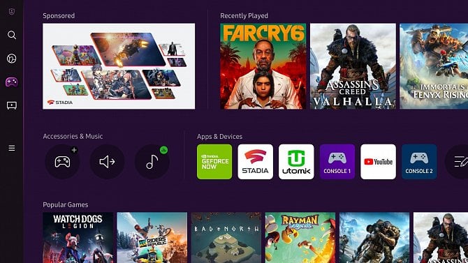 Samsung Gaming Hub 2022
