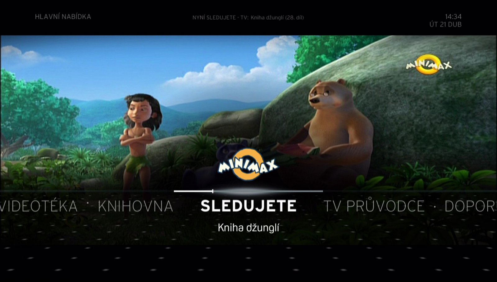 Náhledy multimediální služby Horizon