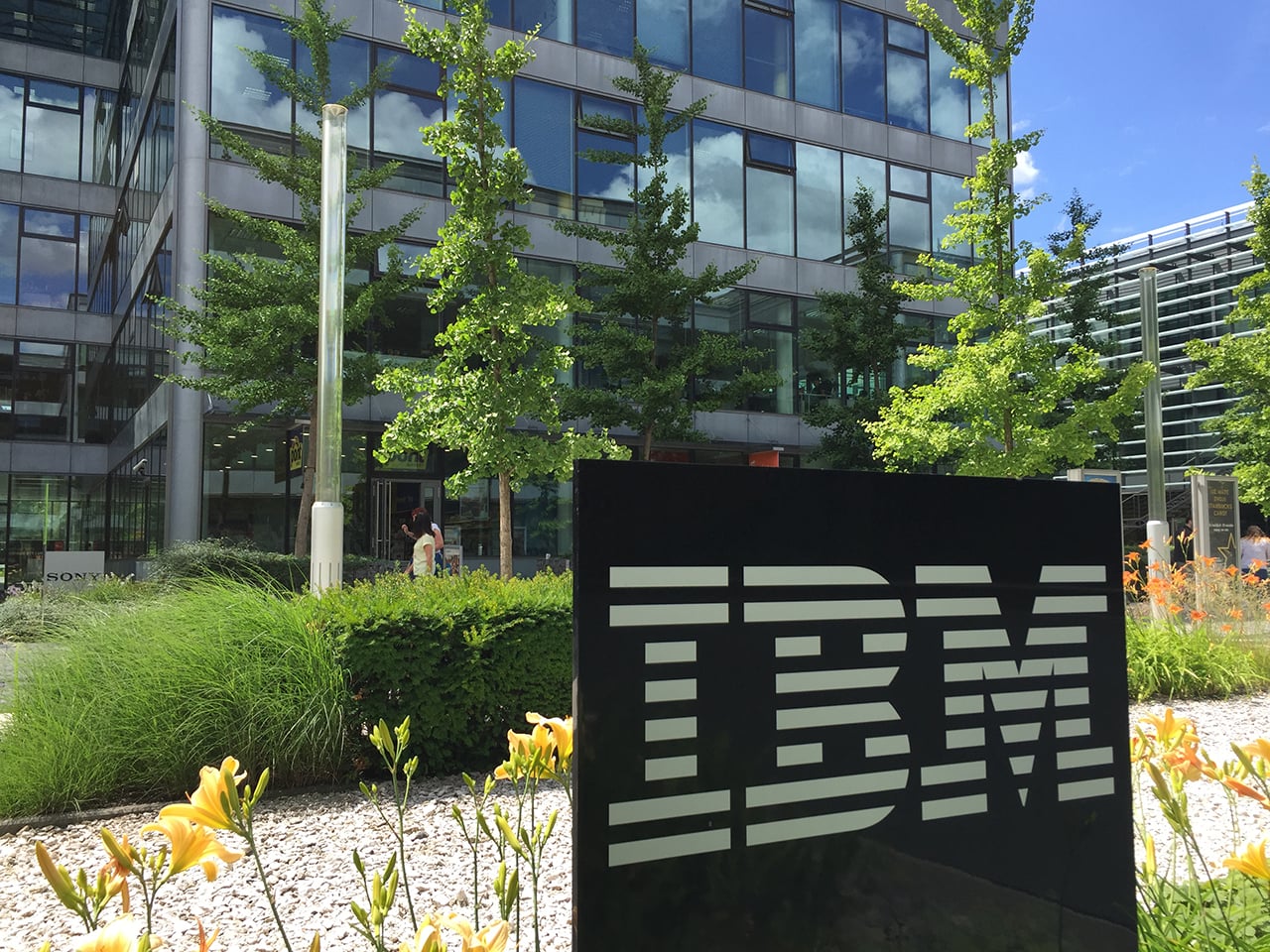 IBM v Praze na Chodově.