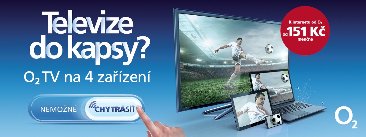Reklamní kampaň na podporu O2TV a O2TV GO!