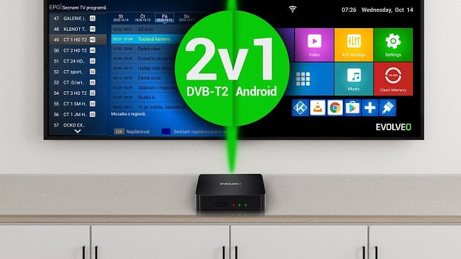 Evolveo Hybrid Box T2
