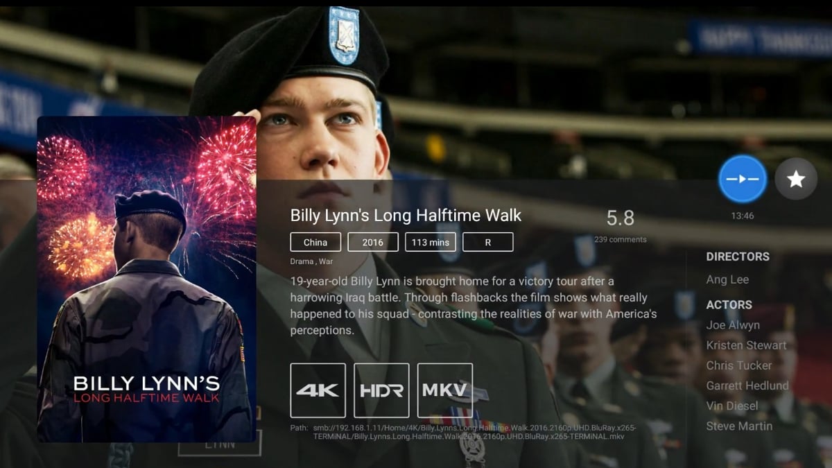 Zidoo X20 Pro - Menu videa