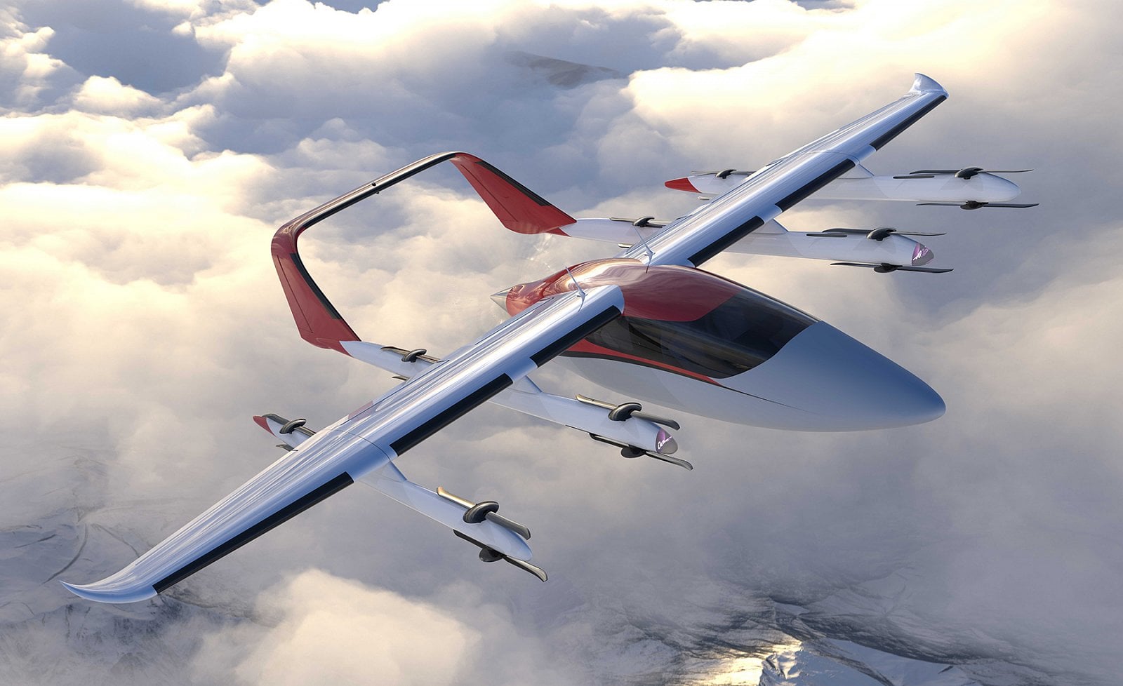 Vizualizace letadla Zuri