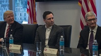 Donald Trump na setkání se Silicon Valley