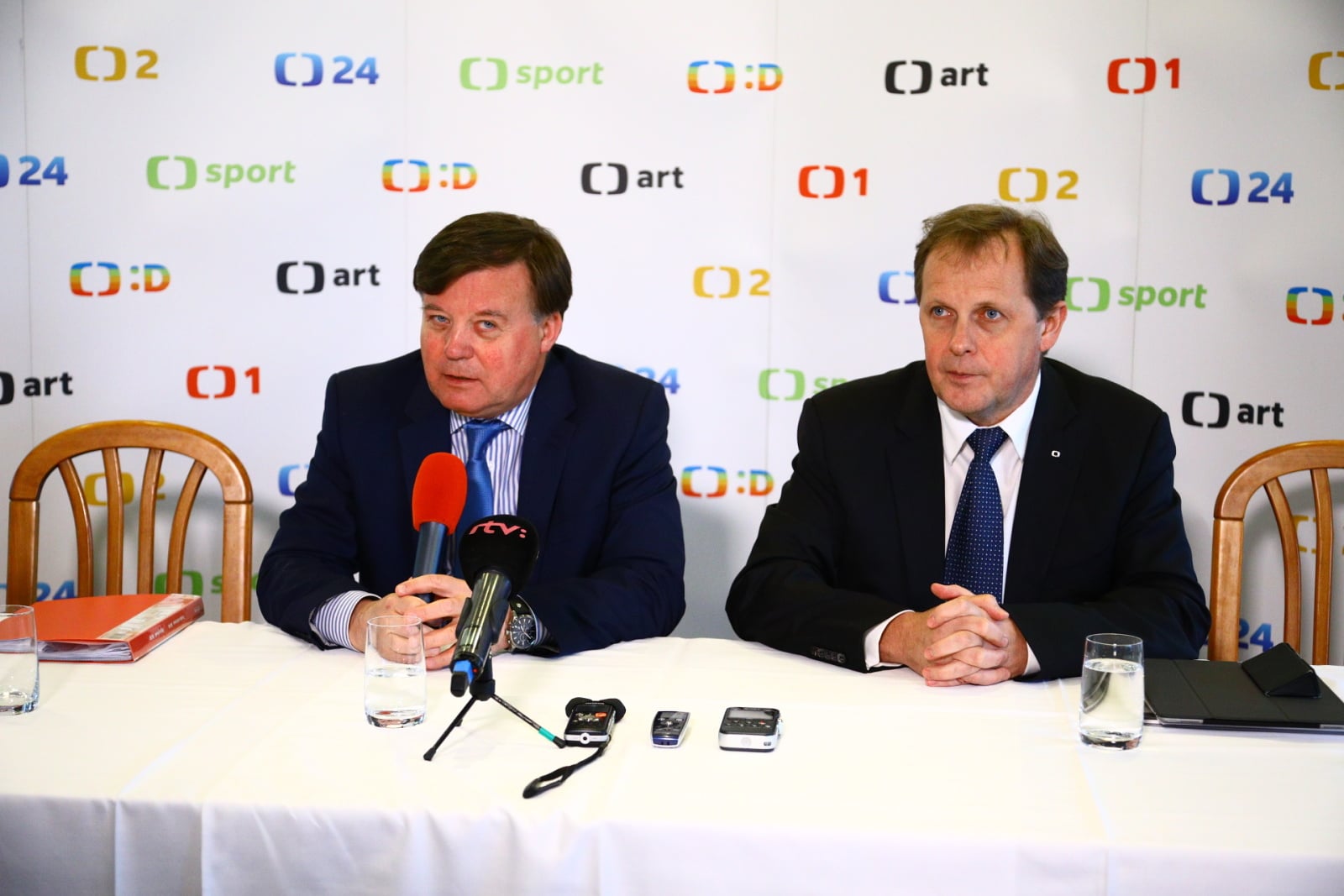 Tisková konference po volbě ředitele ČT