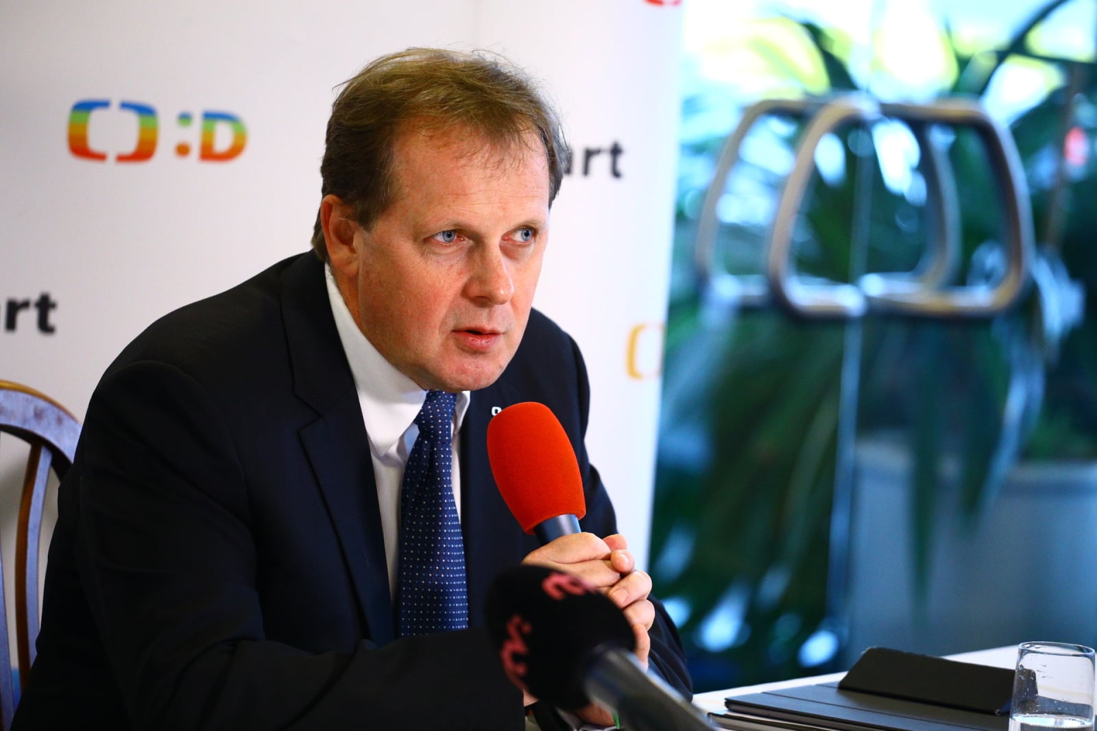 Tisková konference po volbě ředitele ČT