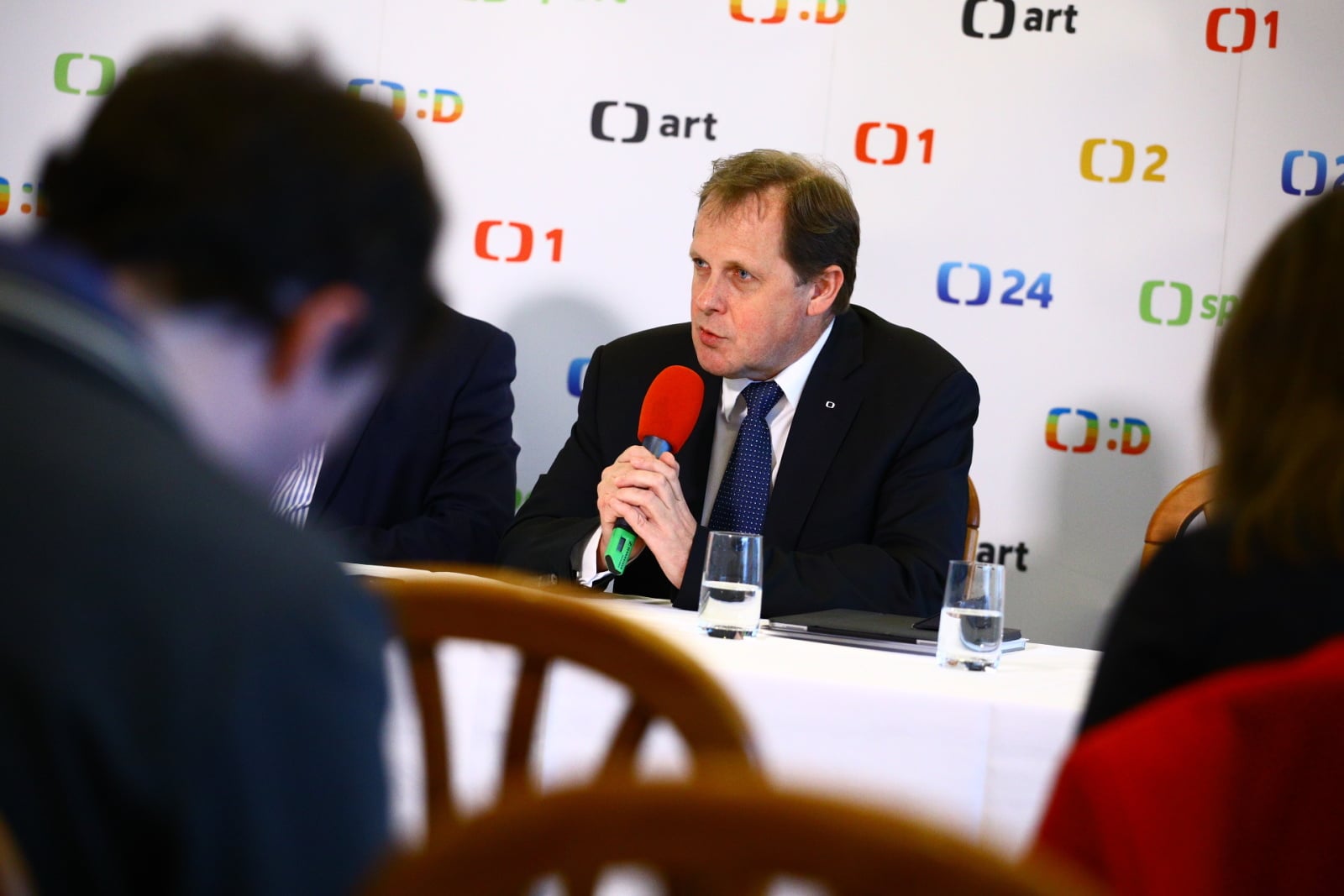 Tisková konference po volbě ředitele ČT