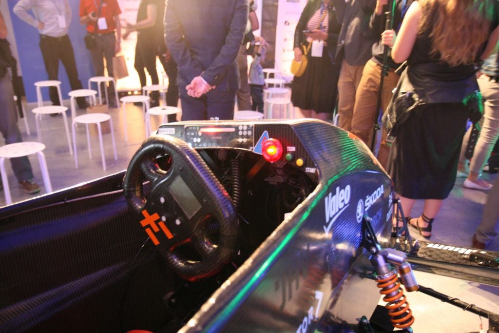 eForce FEE Prague samořiditelná formule