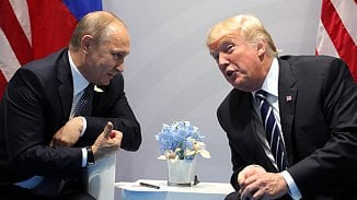 Donald Trump a Vladimir Putin