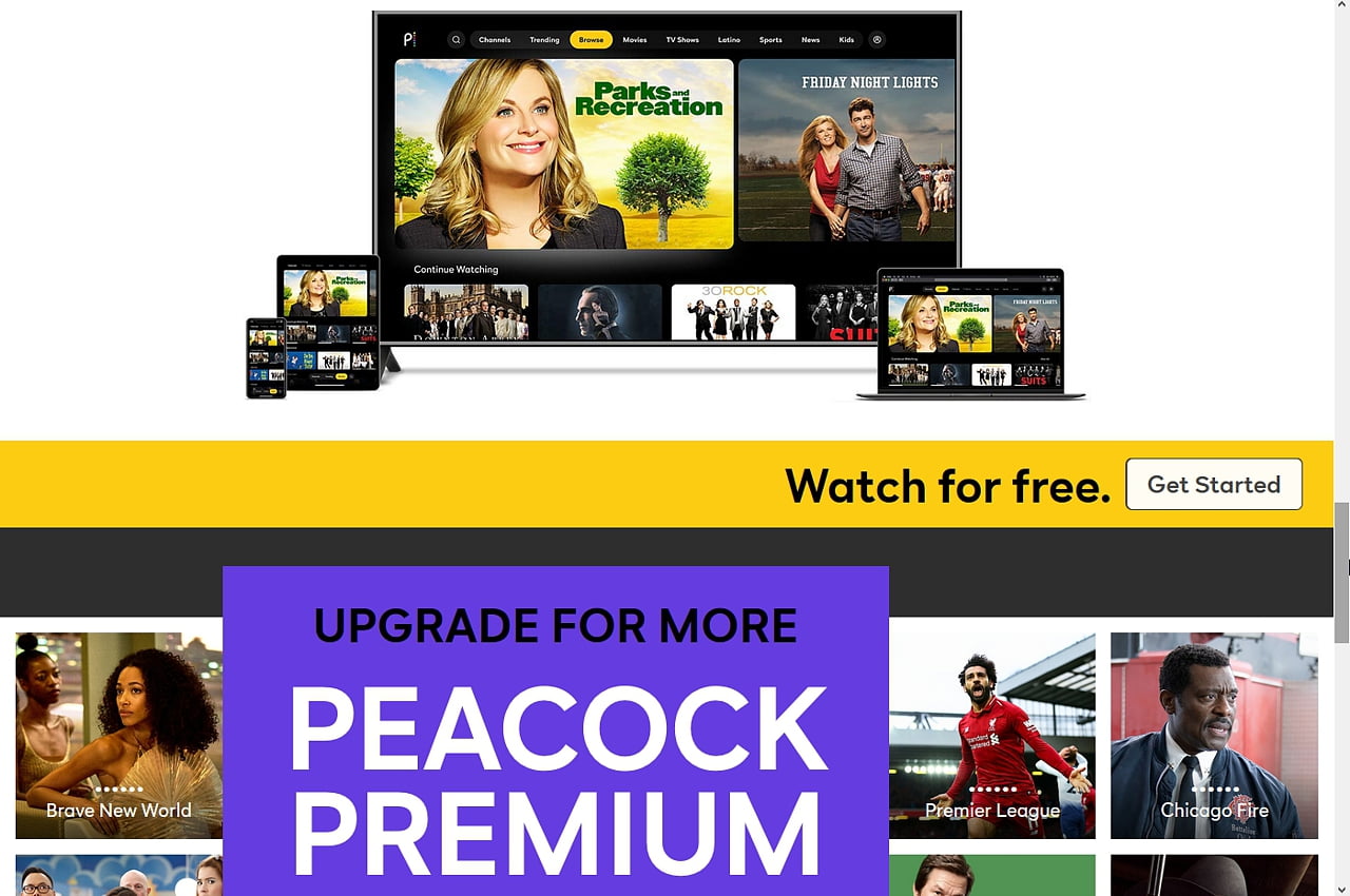 Peacock: Registrace a nastavení