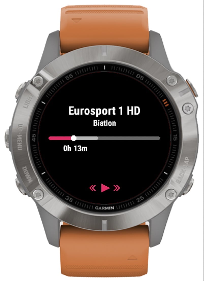 Aplikace Kuki TV na hodinkách Garmin