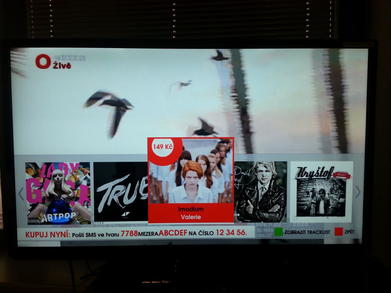 Hybridní aplikace televize Óčko