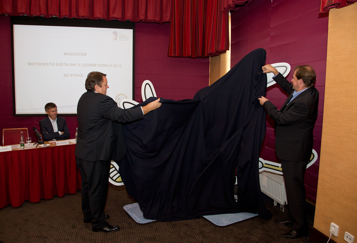 Tisková konference Českého svazu ledního hokeje a České televize