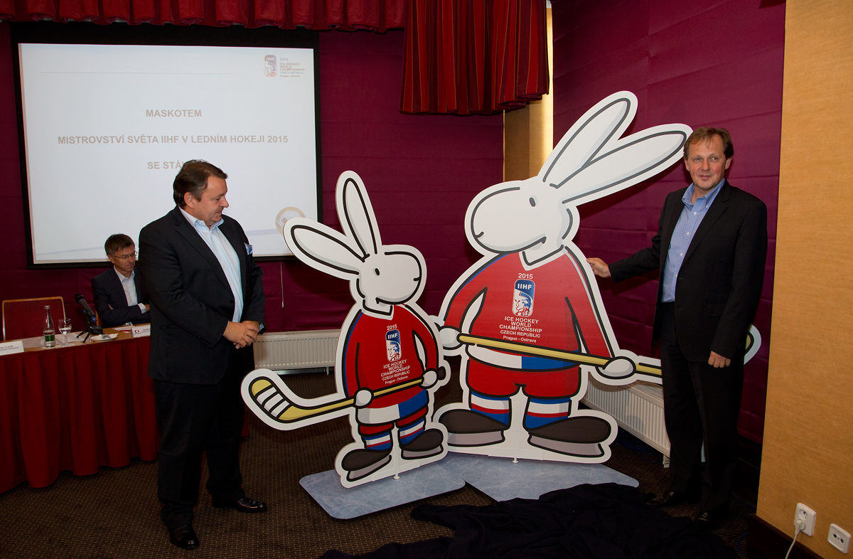 Tisková konference Českého svazu ledního hokeje a České televize