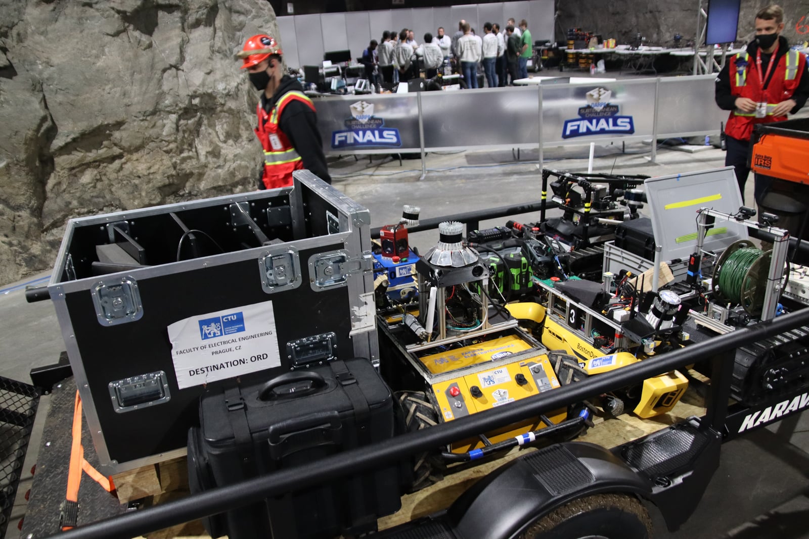 ČVUT na DARPA Subterranean Challenge 2021