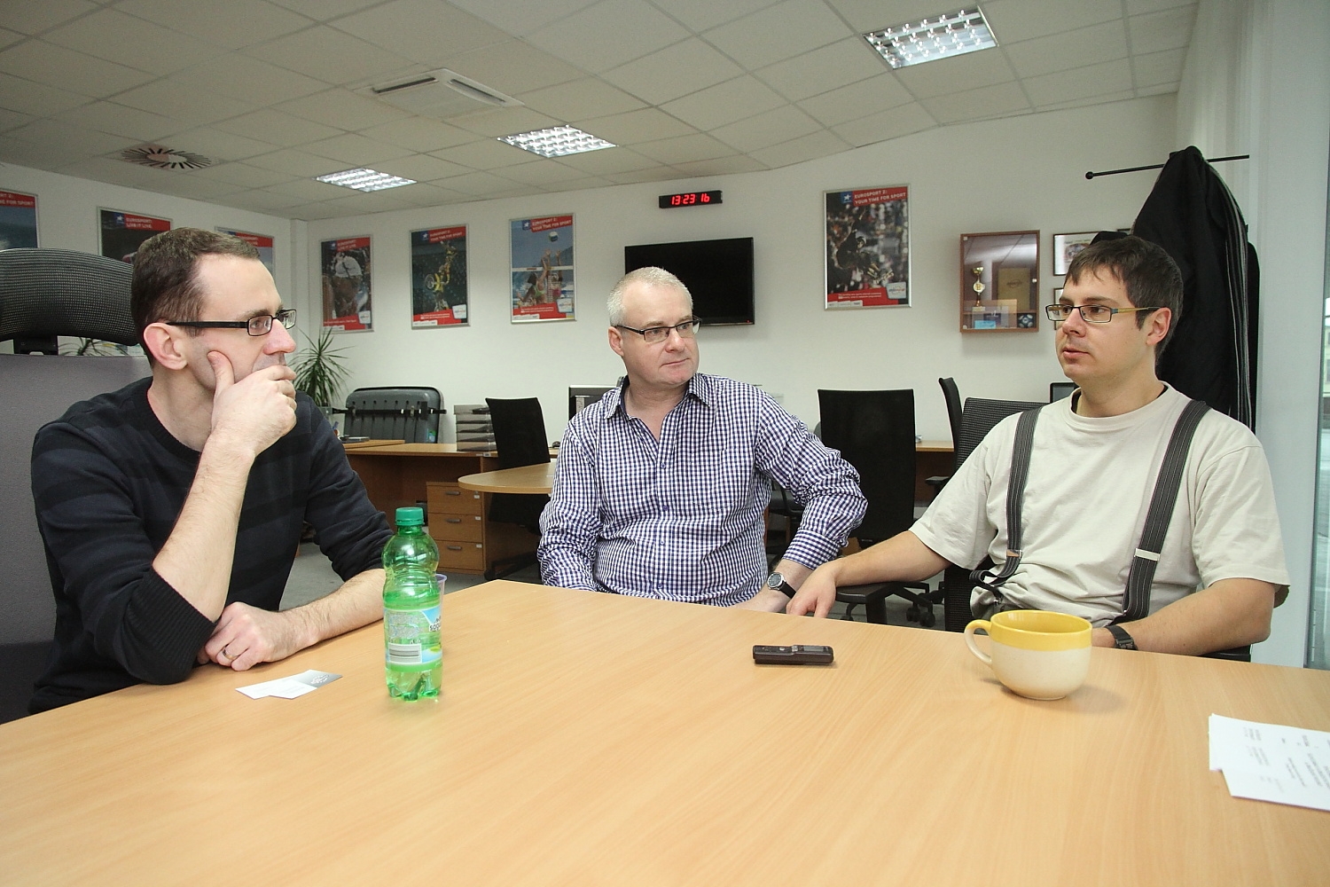 Setkání se zástupci české redakce Eurosportu