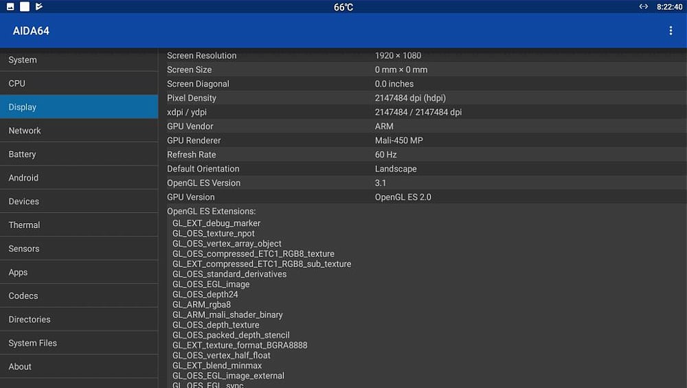 Systémový software AIDA 64