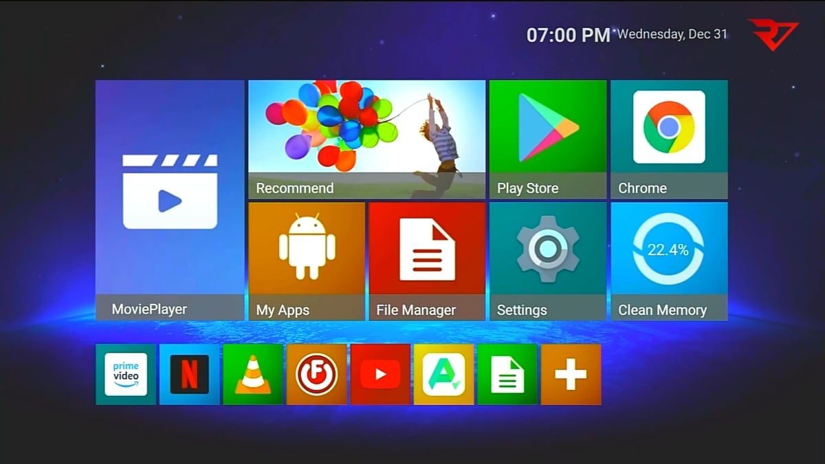 HK1 Play - uživatelské prostředí