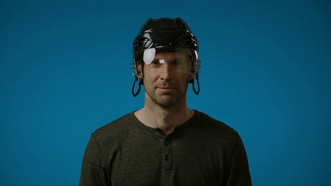 Petr Čech ve starší kampani Livesportu