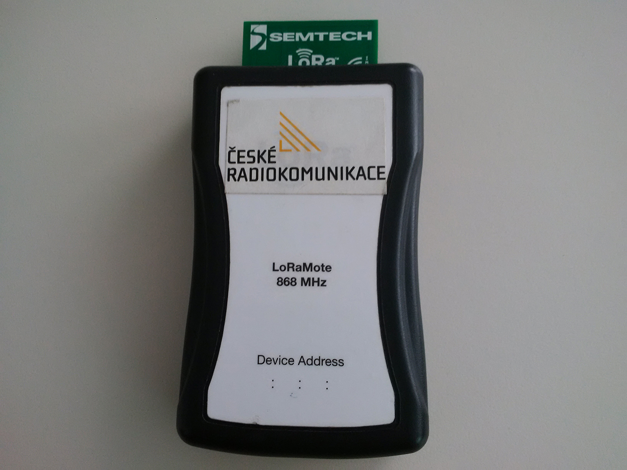 LoRaMote tester.