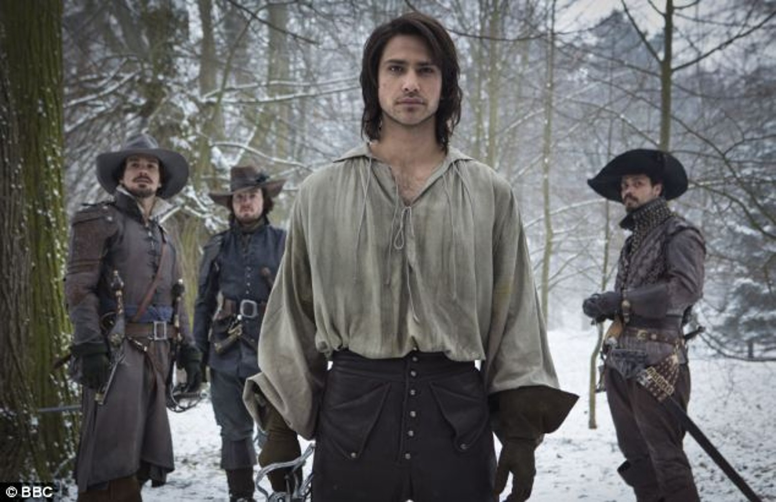 Seriál Tři mušketýři od britské veřejnoprávní televize BBC