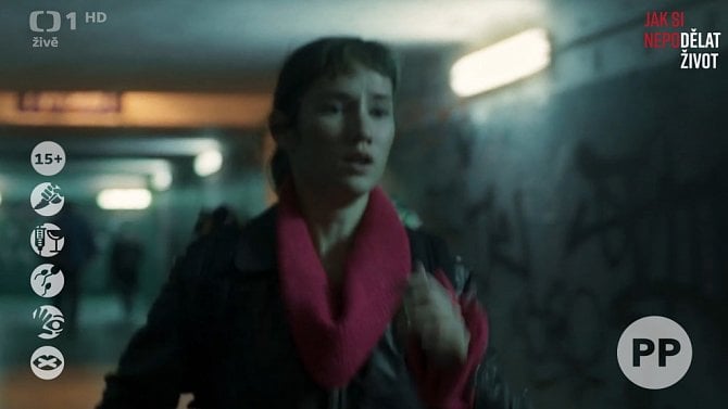 Česká televize - piktogramy - nevhodný obsah