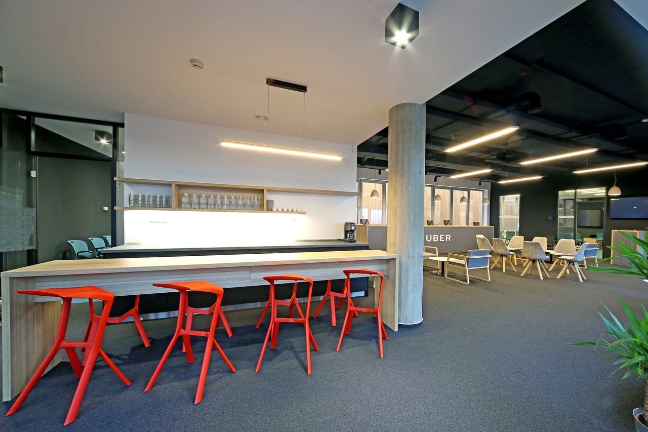 Pražské centrum služeb pro řidiče Uberu