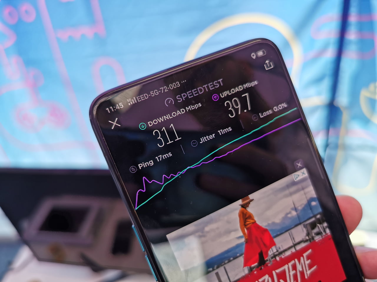 Testovací 5G síť O2 v Kolíně na frekvenci 3,5 GHz