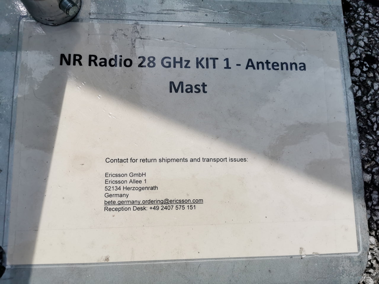Testovací 5G síť O2 v Kolíně na frekvenci 3,5 GHz